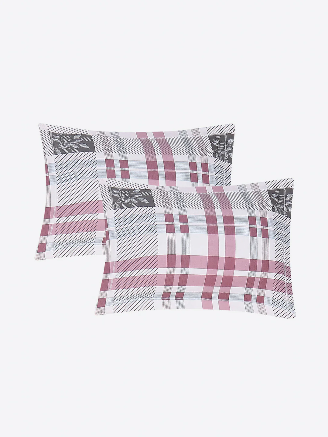 130 GSM Polyester Queen Size 1 Bedsheet with 2 Pillow Covers (Sanskriti) - Image 7