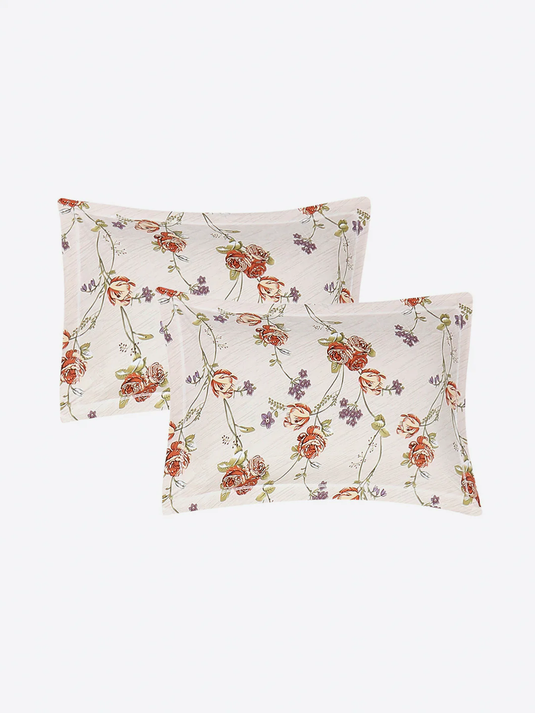 130 GSM Polyester Queen Size 1 Bedsheet with 2 Pillow Covers (Sanskriti) - Image 7