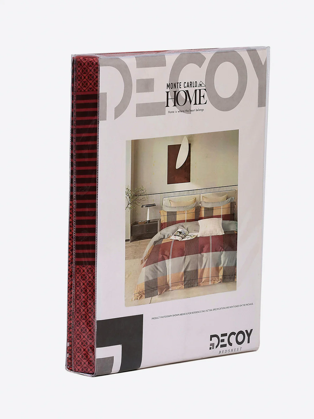 130 GSM Polyester Single Bedsheet with 1 Pillow Cover (Decoy) - Image 9