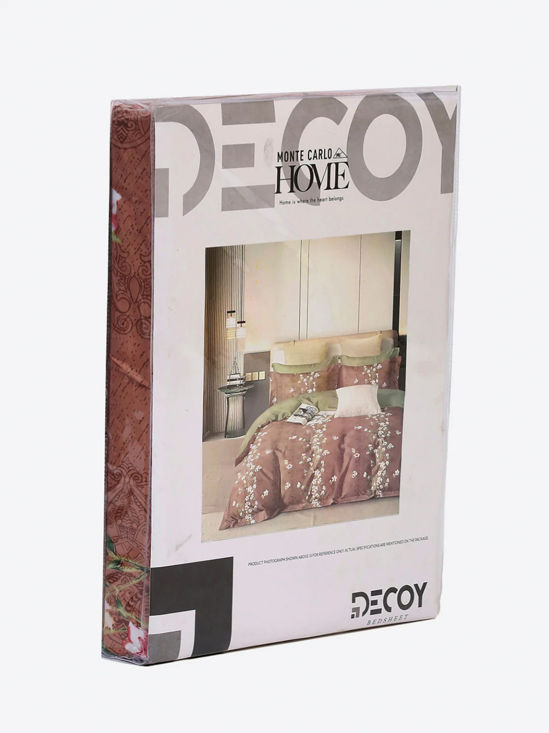 130 GSM Polyester Single Bedsheet with 1 Pillow Cover (Decoy) - Image 9