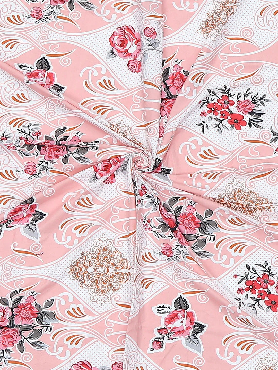 130 GSM Polyester Single Bedsheet with 1 Pillow Cover (Decoy) - Image 8