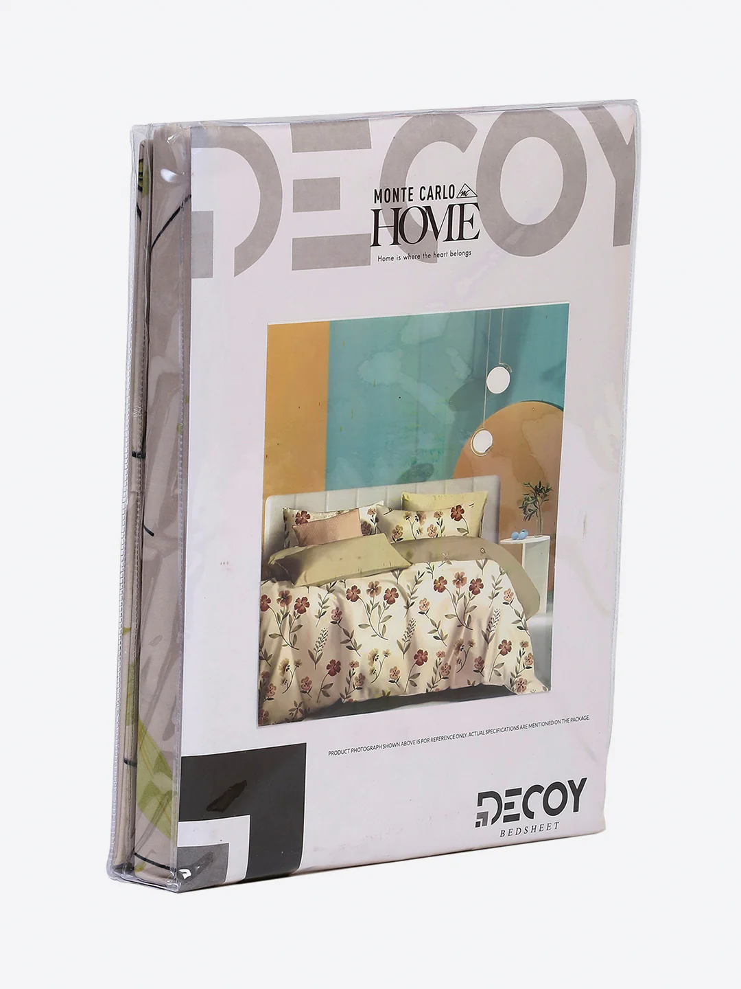 130 GSM Polyester Single Bedsheet with 1 Pillow Cover (Decoy) - Image 9