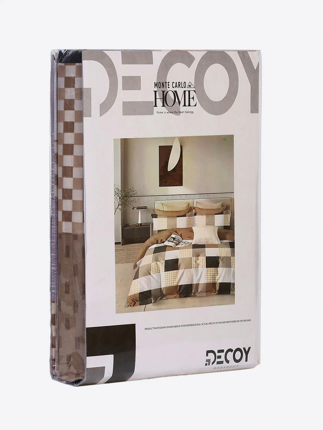 130 GSM Polyester Single Bedsheet with 1 Pillow Cover (Decoy) - Image 9