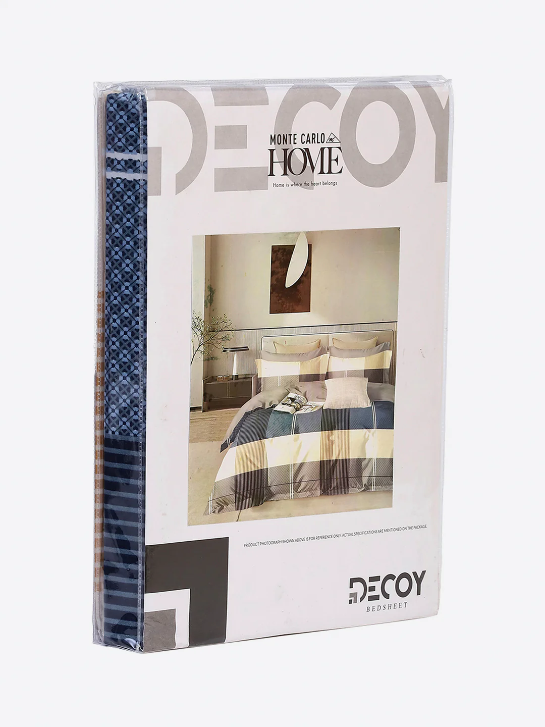 130 GSM Polyester Single Bedsheet with 1 Pillow Cover (Decoy) - Image 9