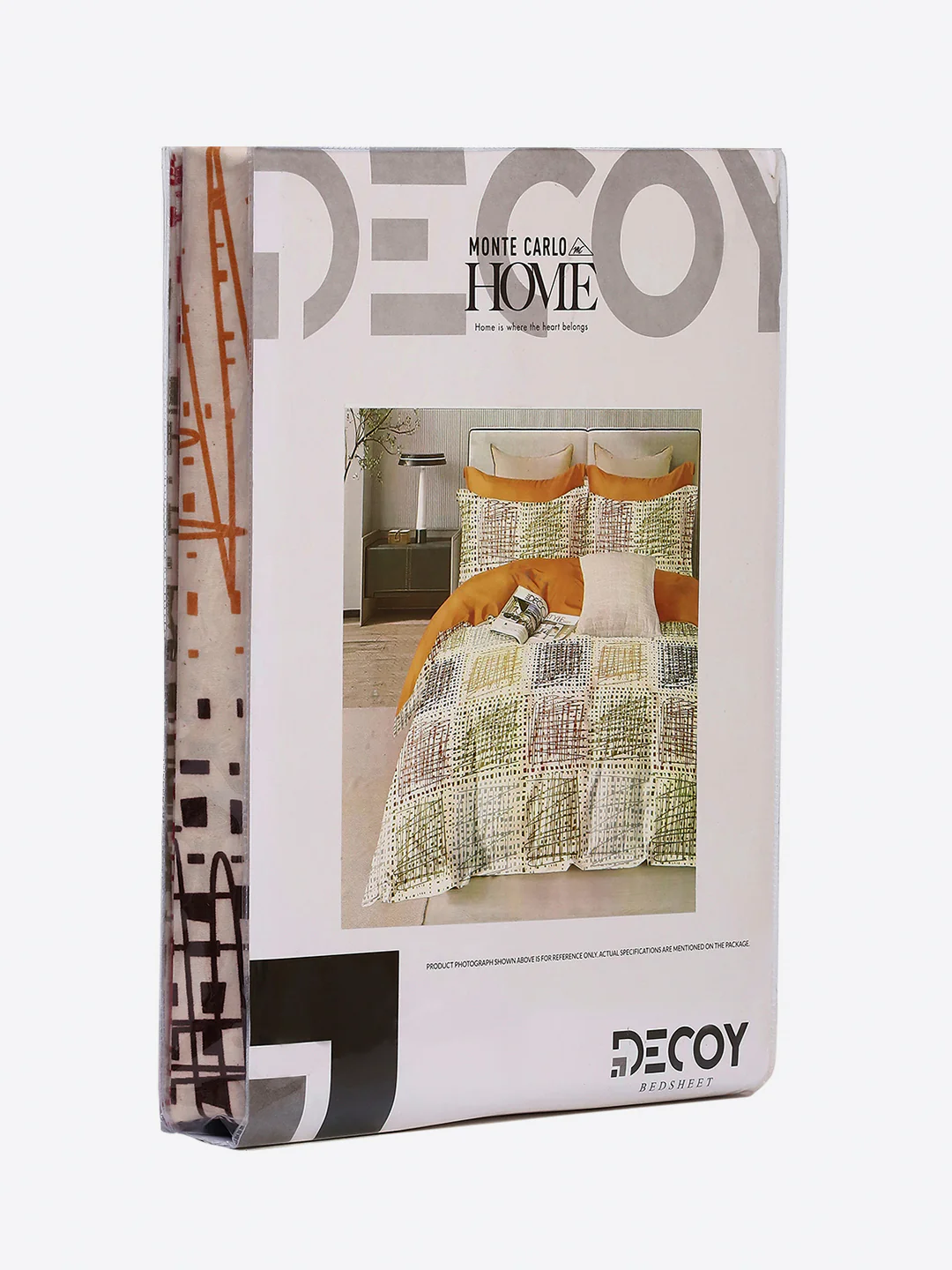 130 GSM Polyester Single Bedsheet with 1 Pillow Cover (Decoy) - Image 9