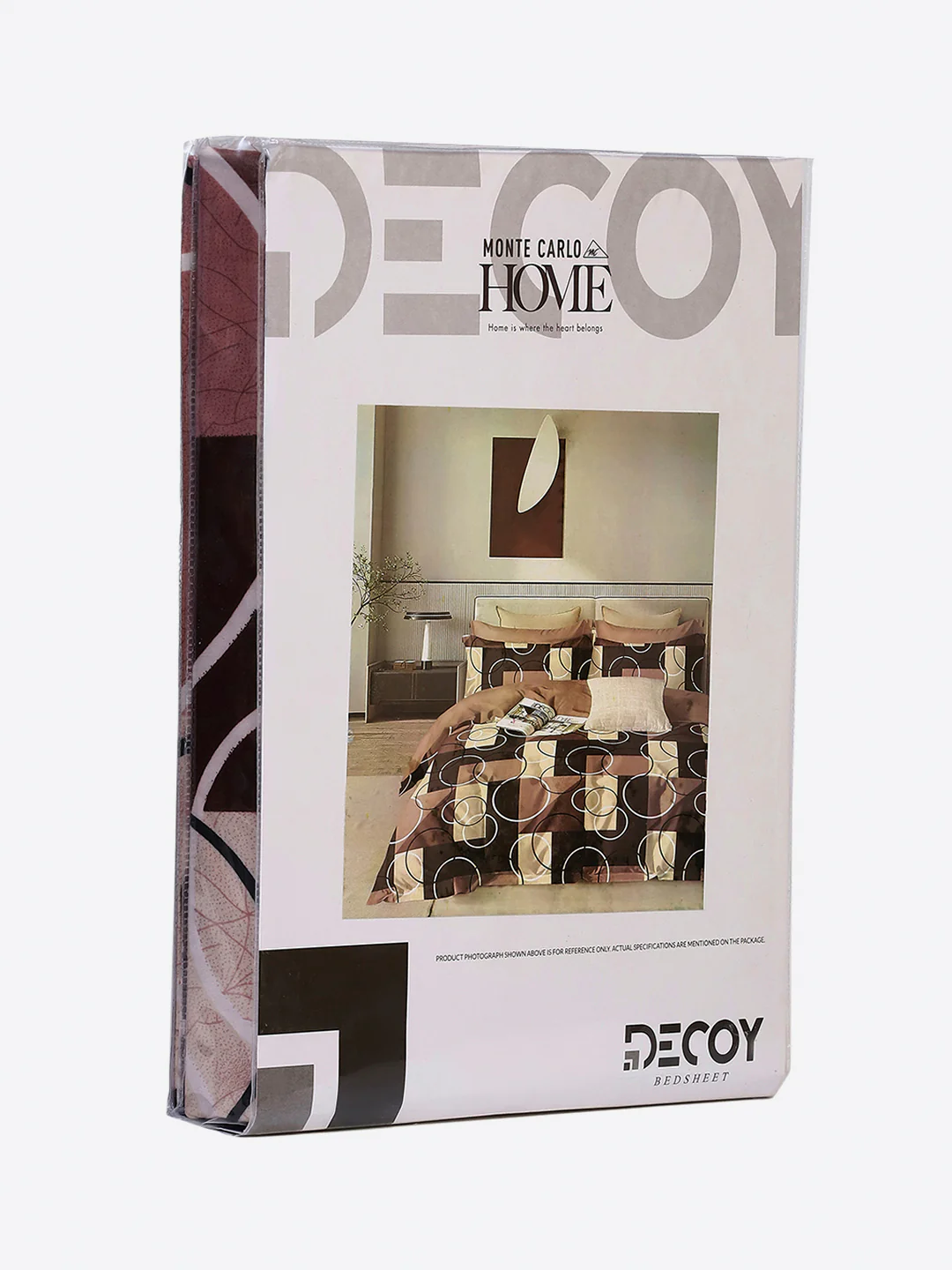 130 GSM Polyester Single Bedsheet with 1 Pillow Cover (Decoy) - Image 9
