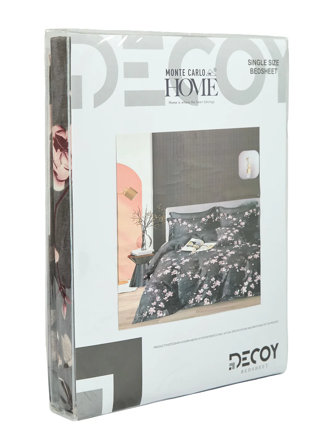 130 GSM Polyester Single Bed Bedsheet with 1 Pillow Cover Decoy Collection - Image 11