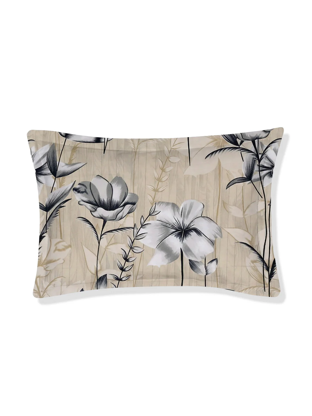130 GSM Polyester Single Bed Bedsheet with 1 Pillow Cover Decoy Collection - Image 6