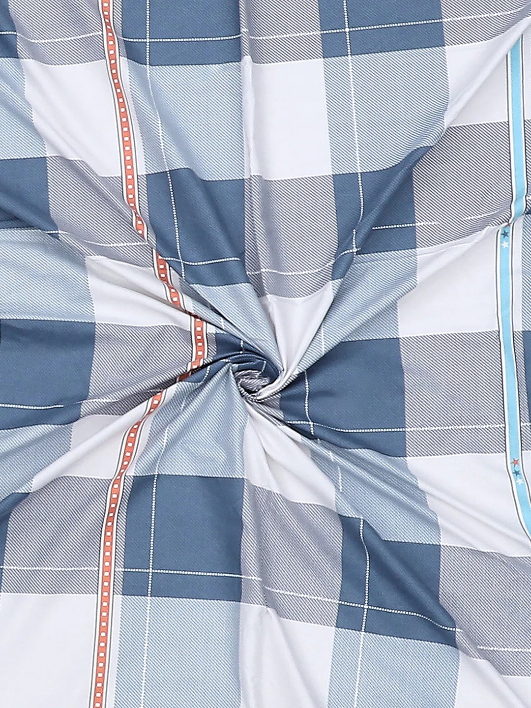140 GSM Polyester Double Bed Bedsheet with 2 Pillow Covers - Image 9