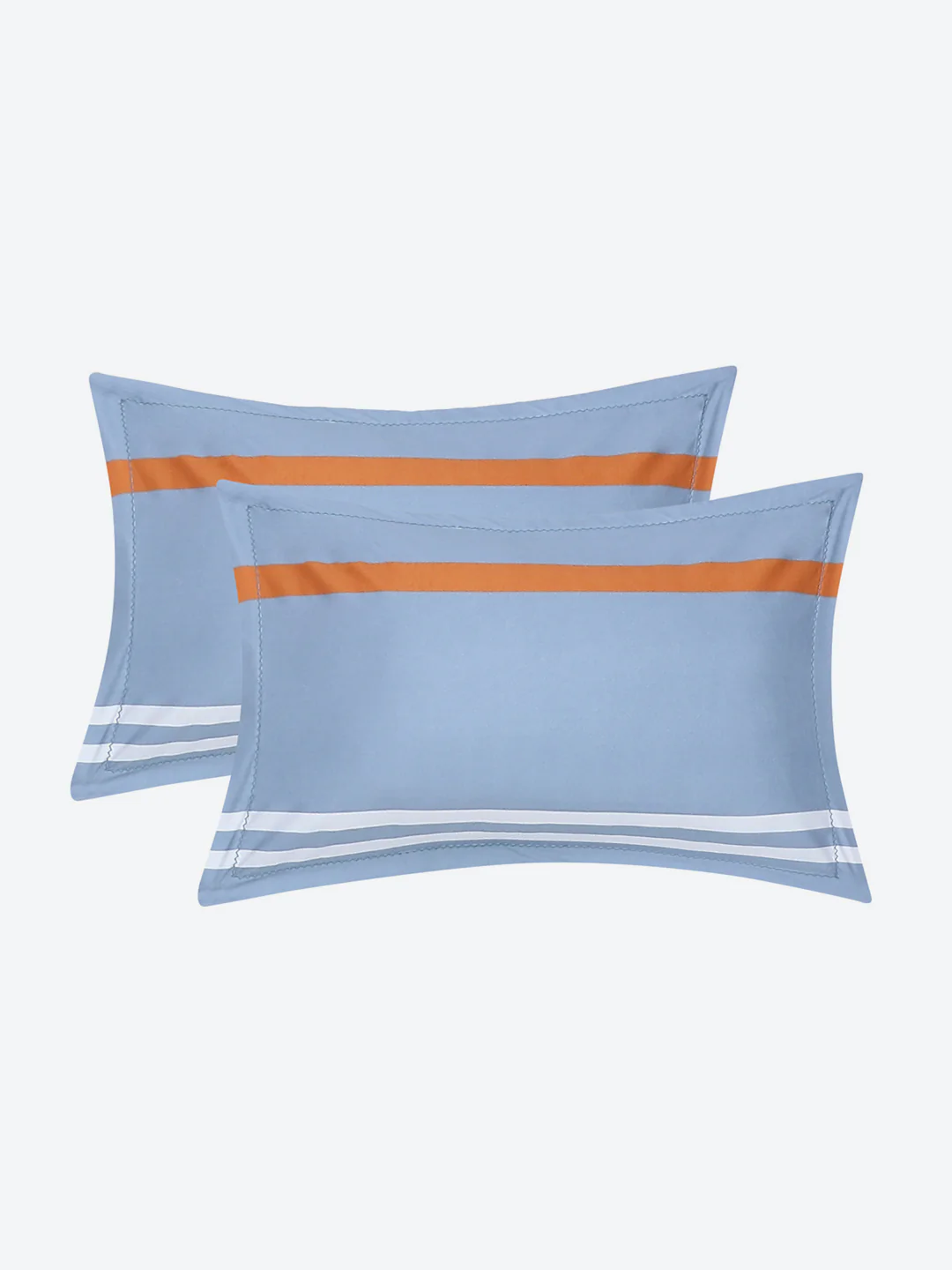 140 GSM Polyester Double Bed Bedsheet with 2 Pillow Covers - Image 8
