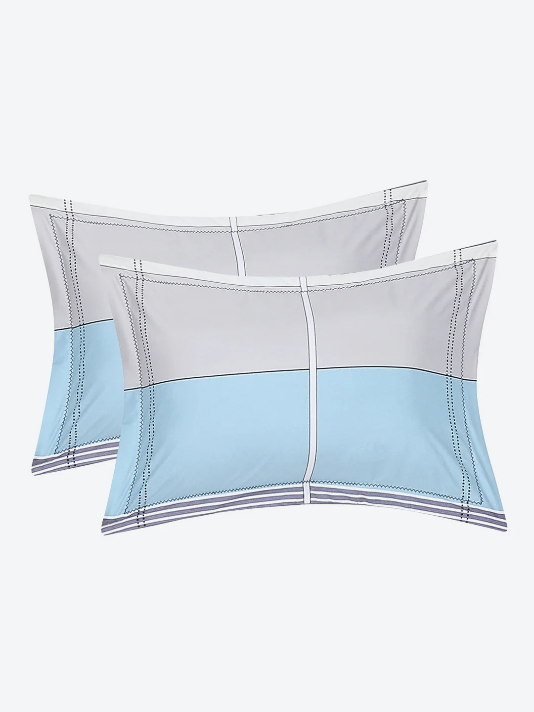 140 GSM Polyester Double Bed Bedsheet with 2 Pillow Covers - Image 8