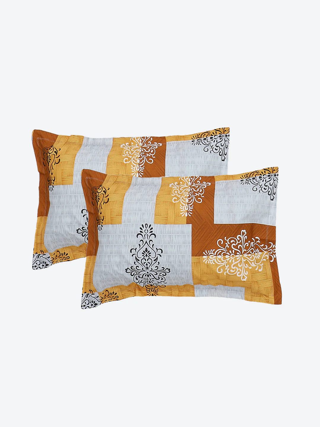 140 TC Cotton Double Bed Bedsheet with 2 Pillow Covers - Image 8