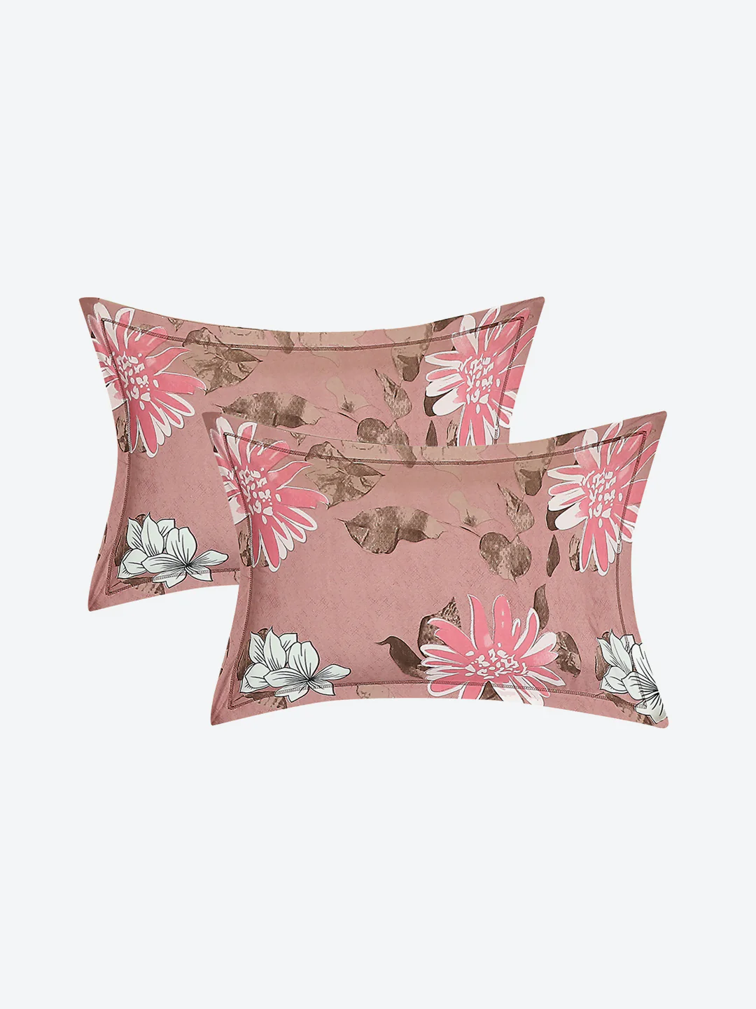 144 TC Cotton Double Bed 1 Bedsheet with 2 Pillow Covers (Fashnik) - Image 7