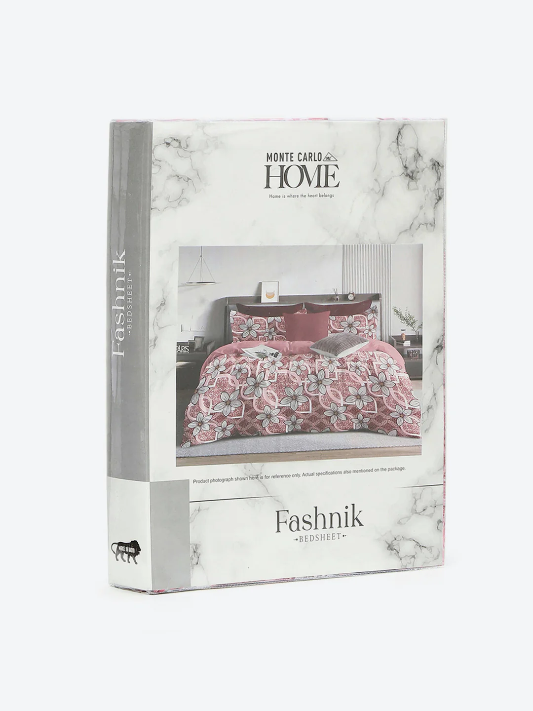 144 TC Cotton Double Bed 1 Bedsheet with 2 Pillow Covers (Fashnik) - Image 9