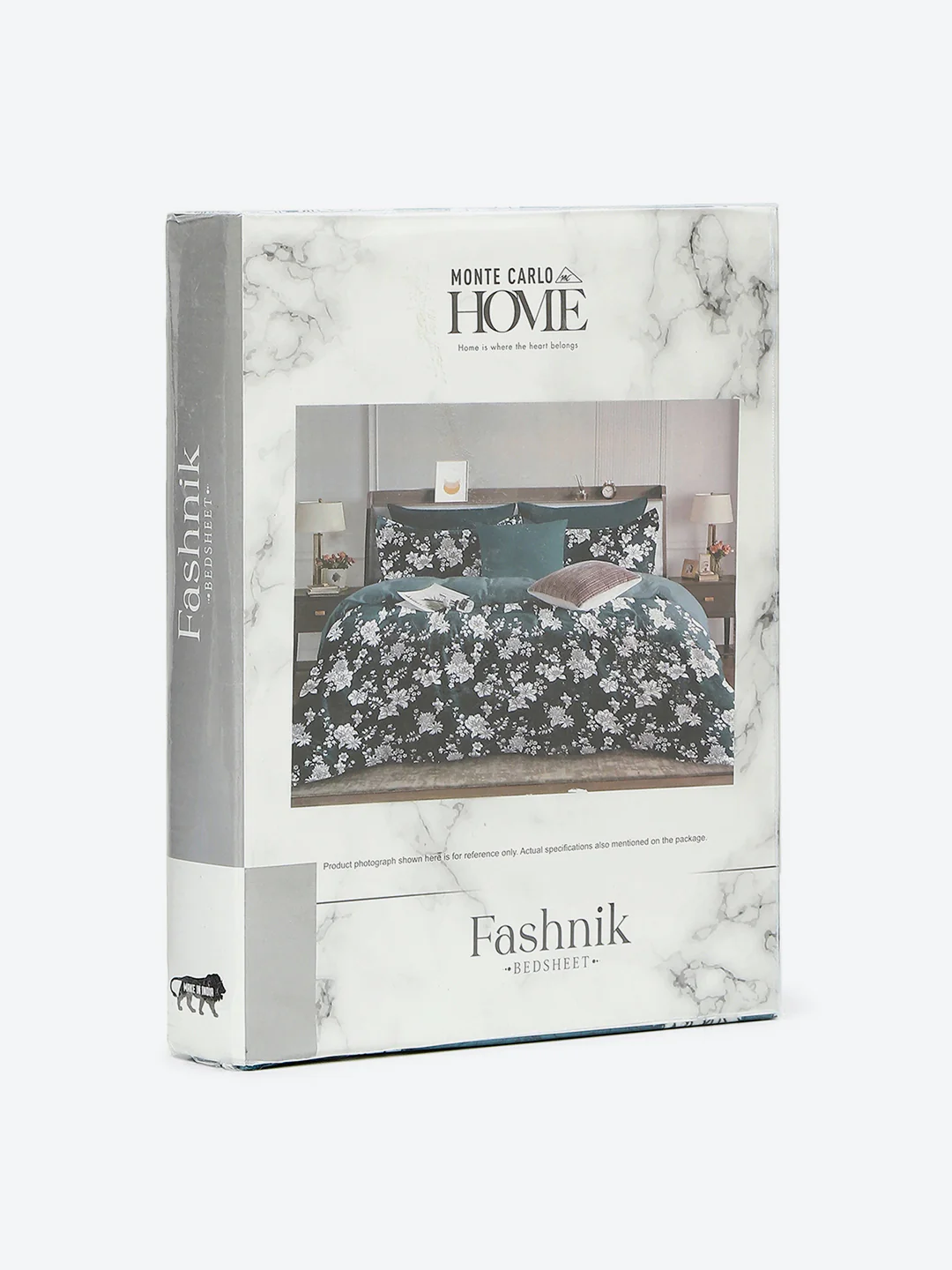 144 TC Cotton Double Bed 1 Bedsheet with 2 Pillow Covers (Fashnik) - Image 9