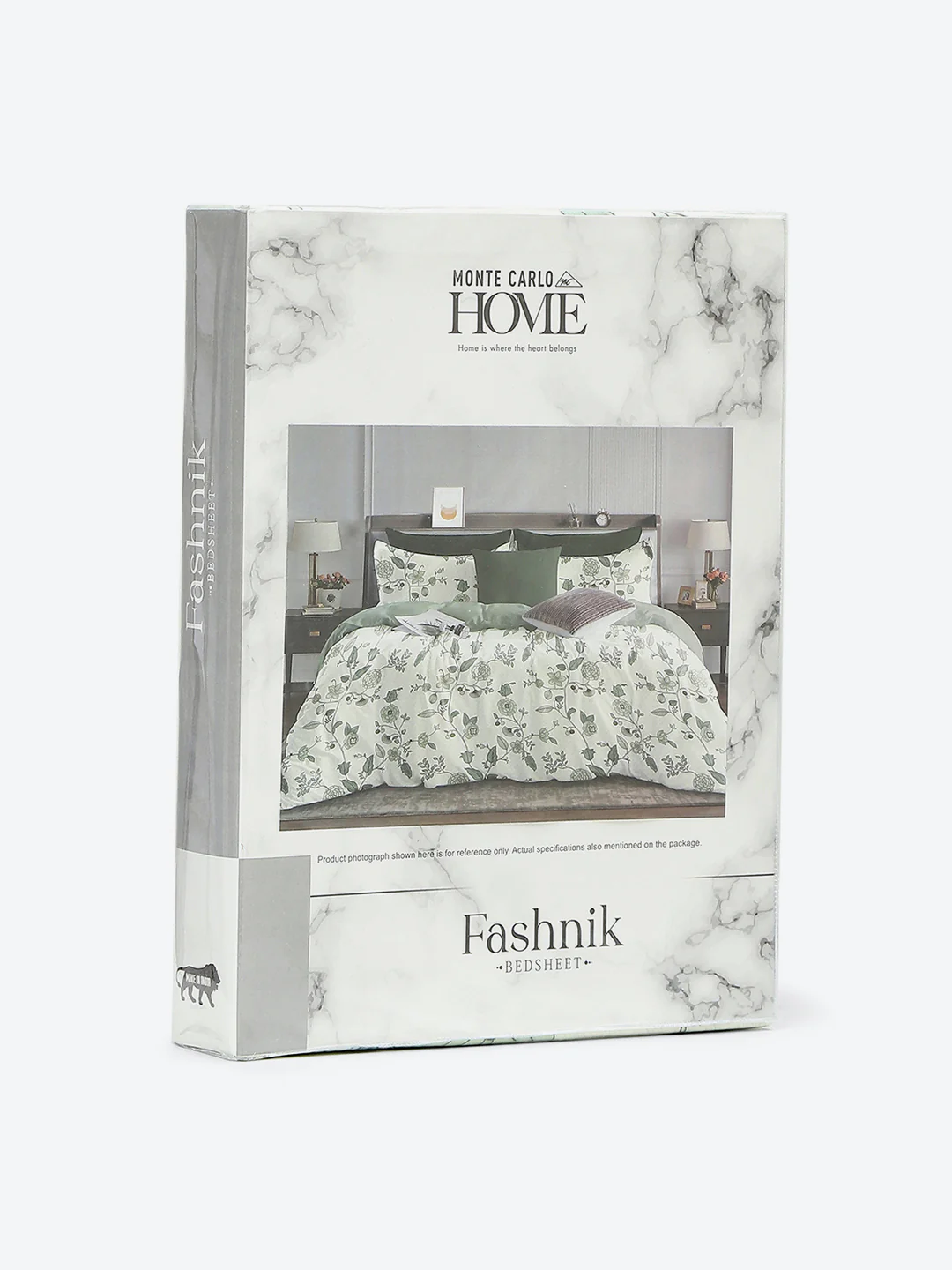144 TC Cotton Double Bed 1 Bedsheet with 2 Pillow Covers (Fashnik) - Image 9