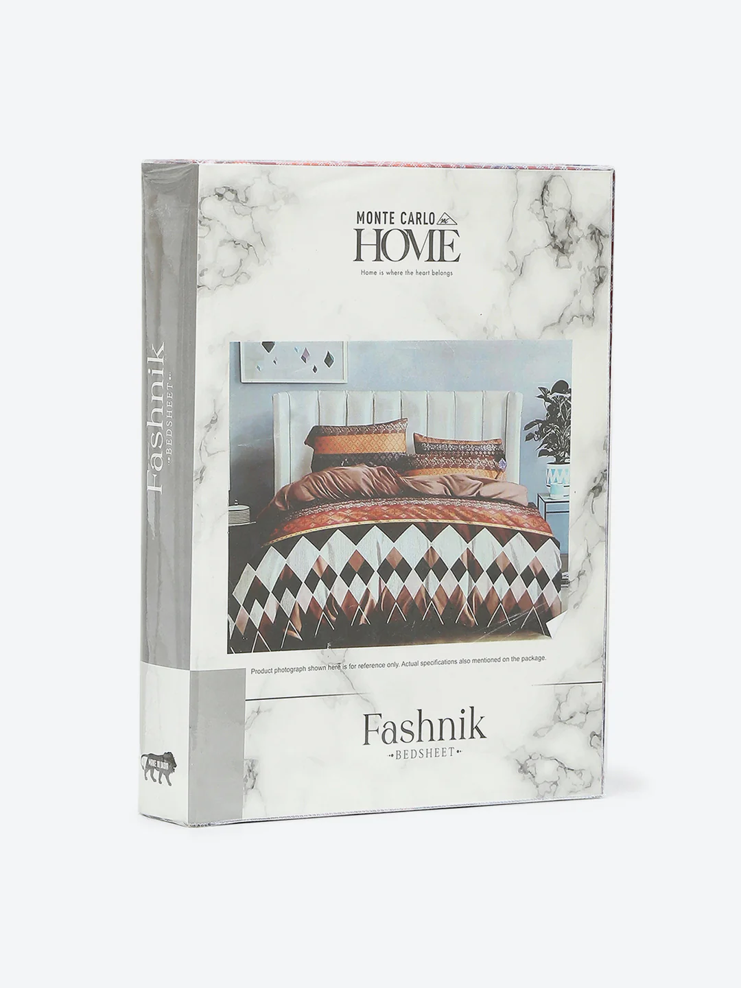 144 TC Cotton Double Bed 1 Bedsheet with 2 Pillow Covers (Fashnik) - Image 9