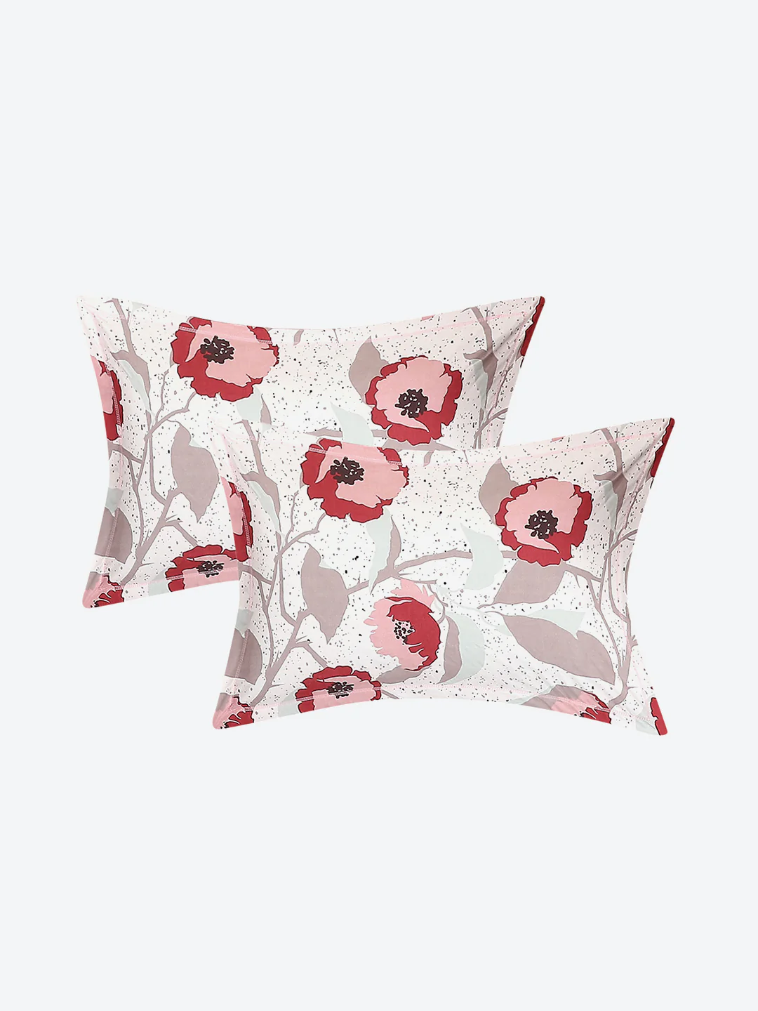 144 TC Cotton Double Bed 1 Bedsheet with 2 Pillow Covers (Fashnik) - Image 7