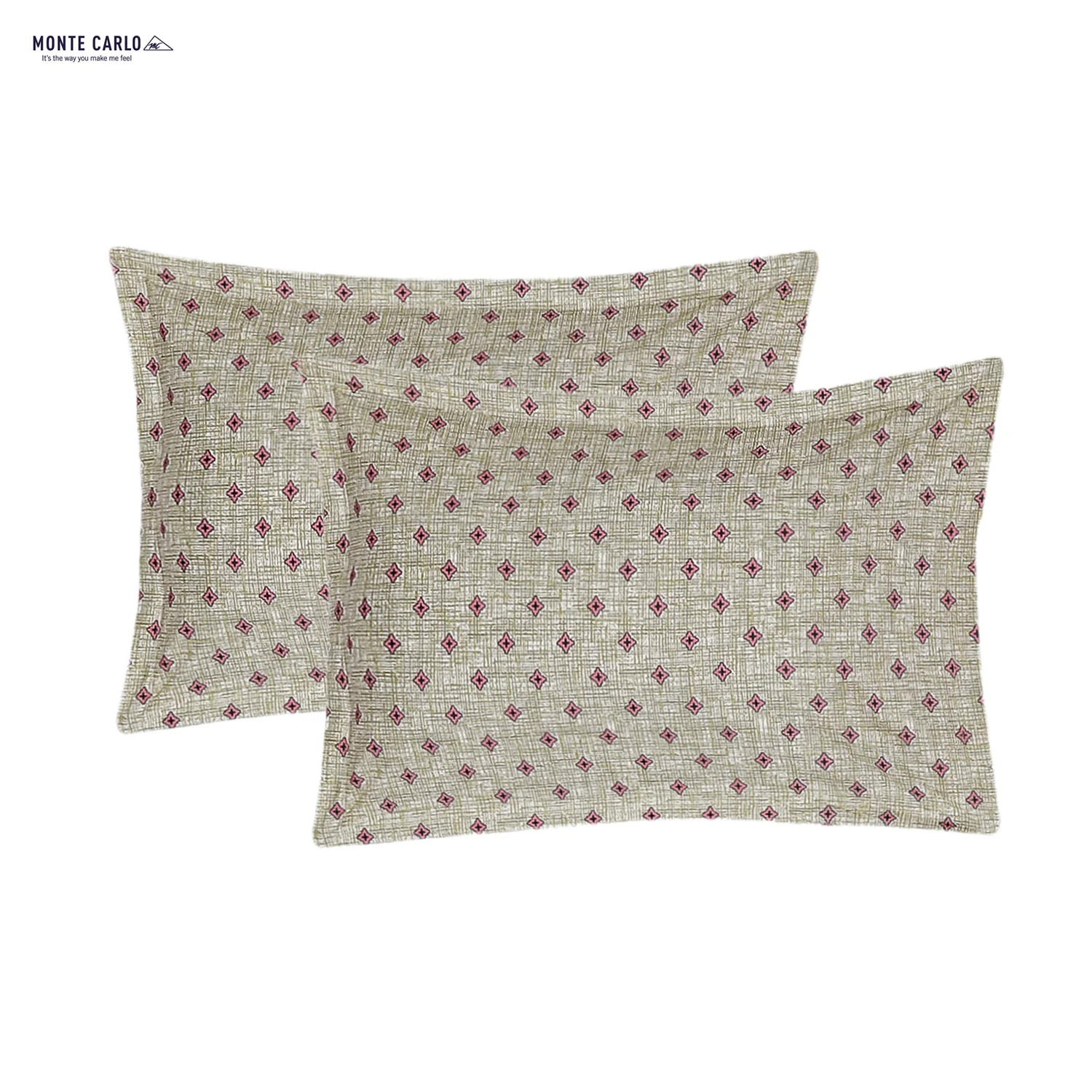 144 TC Cotton Double Bedsheet with 2 Pillow Covers - Image 7