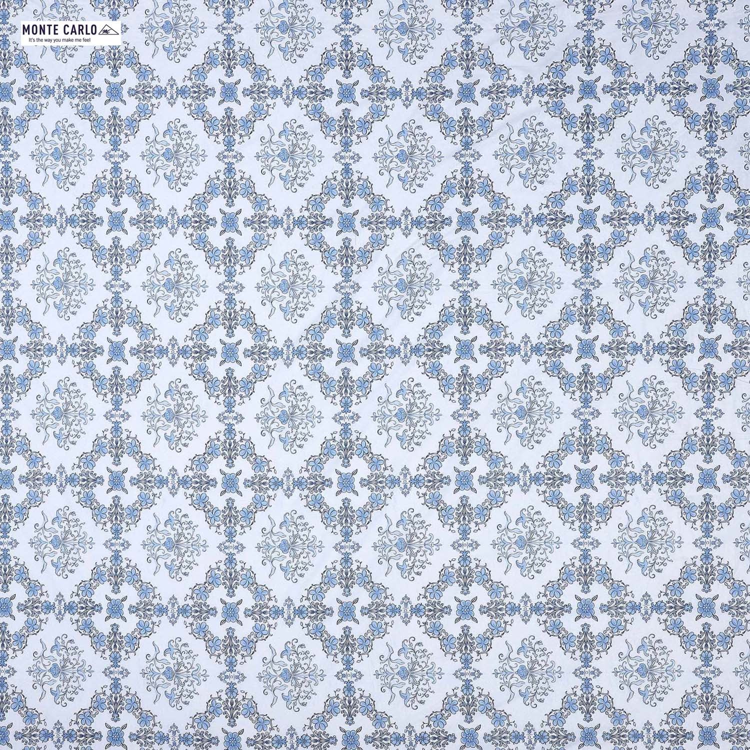 144 TC Cotton Double Bedsheet with 2 Pillow Covers - Image 6
