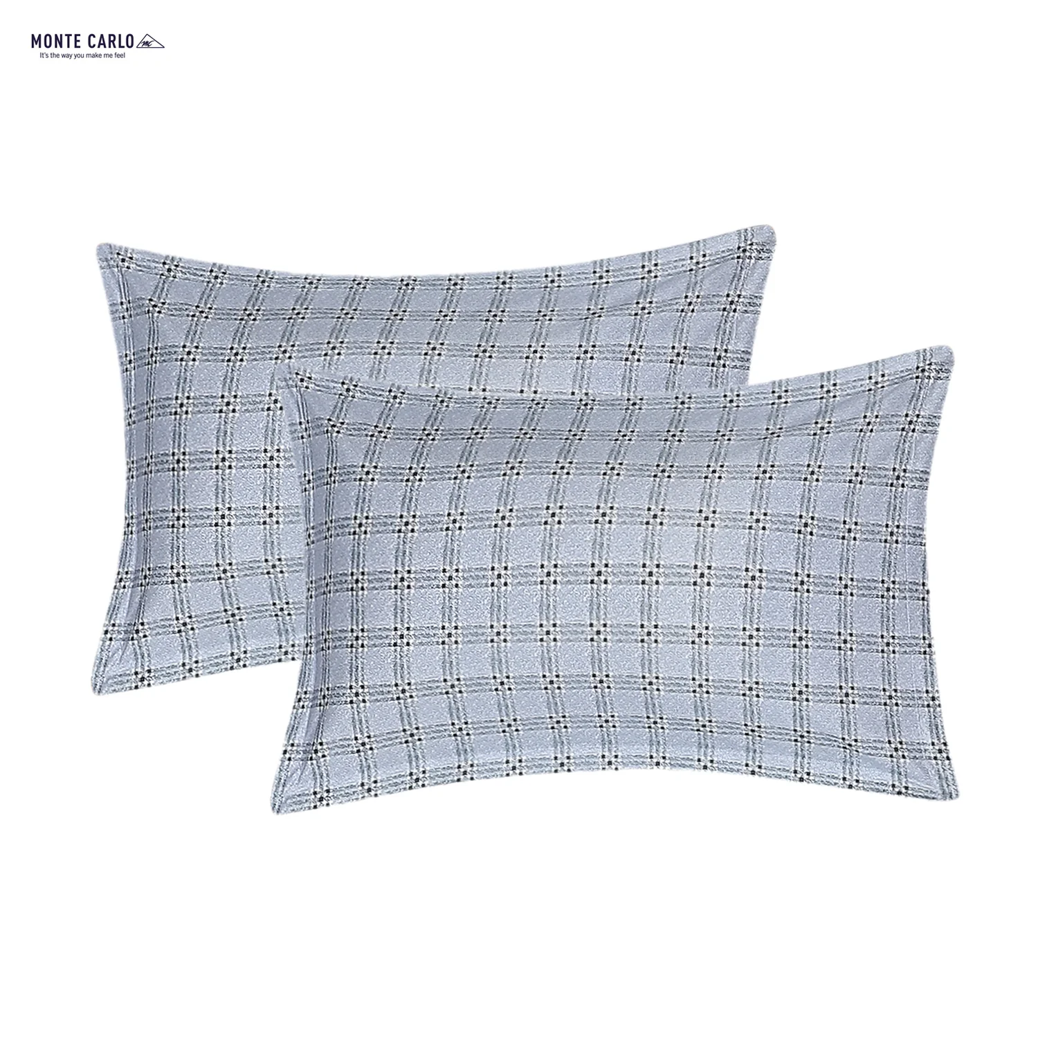 144 TC Cotton Double Bedsheet with 2 Pillow Covers - Image 7
