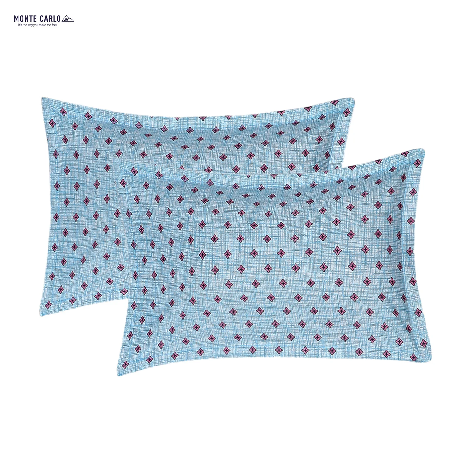 144 TC Cotton Double Bedsheet with 2 Pillow Covers - Image 7