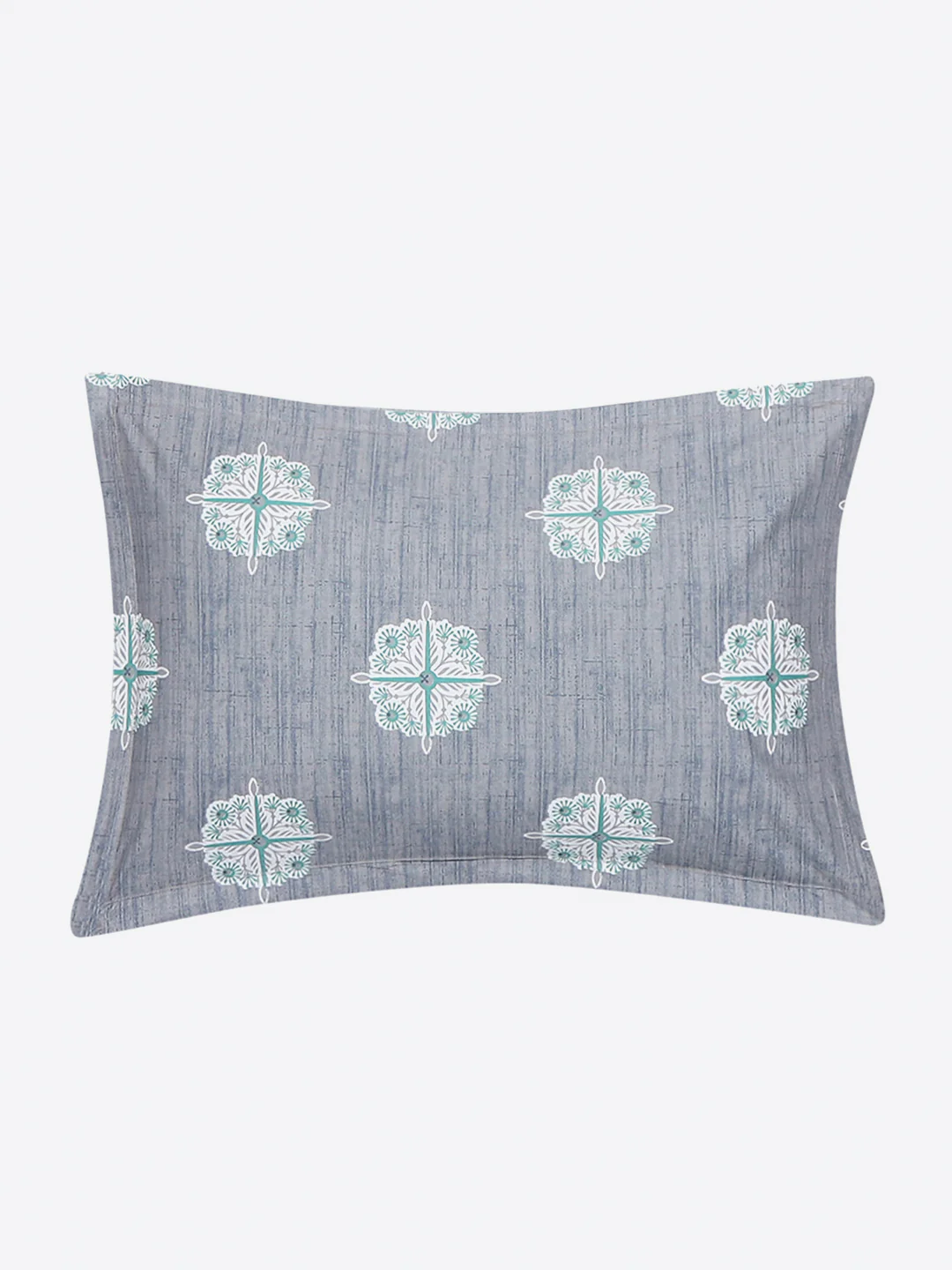 144 TC Cotton Single Bedsheet with 1 Pillow Cover (Solstice) - Image 7