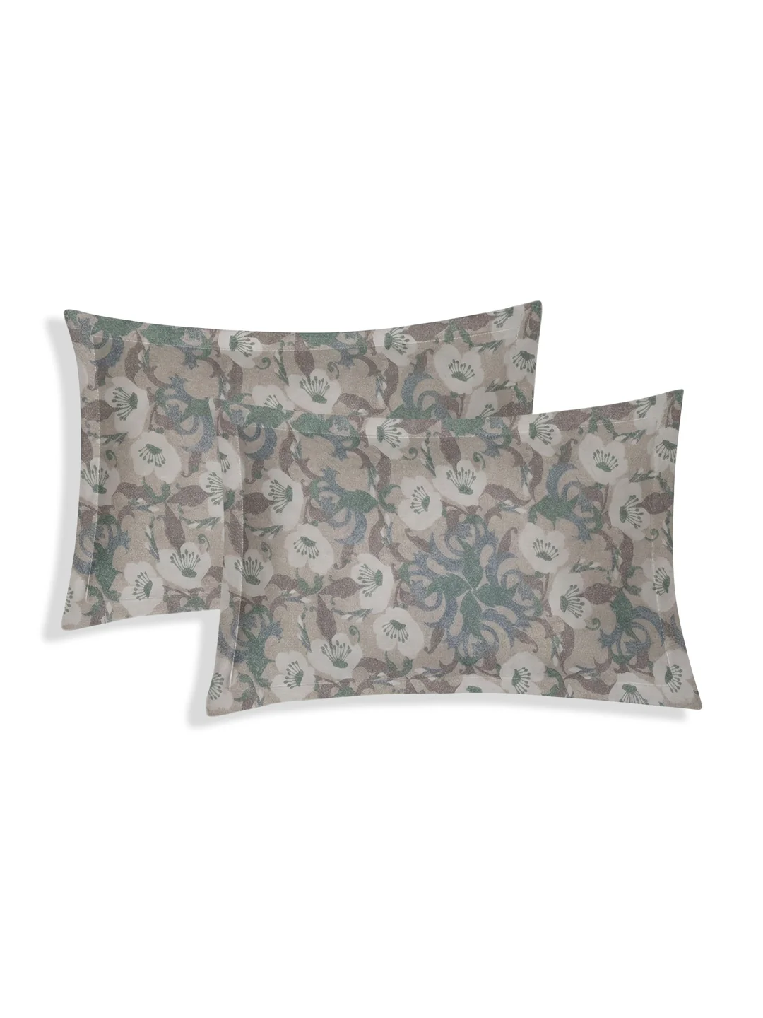 144 TC Pure Cotton Double Bed Bedsheet with 2 Pillow Covers Prestige Collection - Image 6