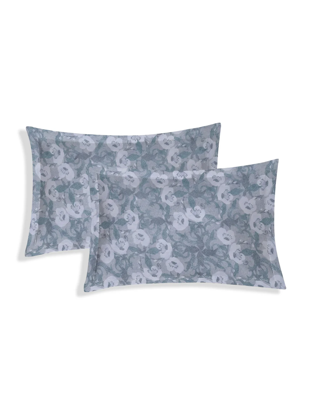 144 TC Pure Cotton King Size Bedsheet with 2 Pillow Covers Prestige Collection - Image 6