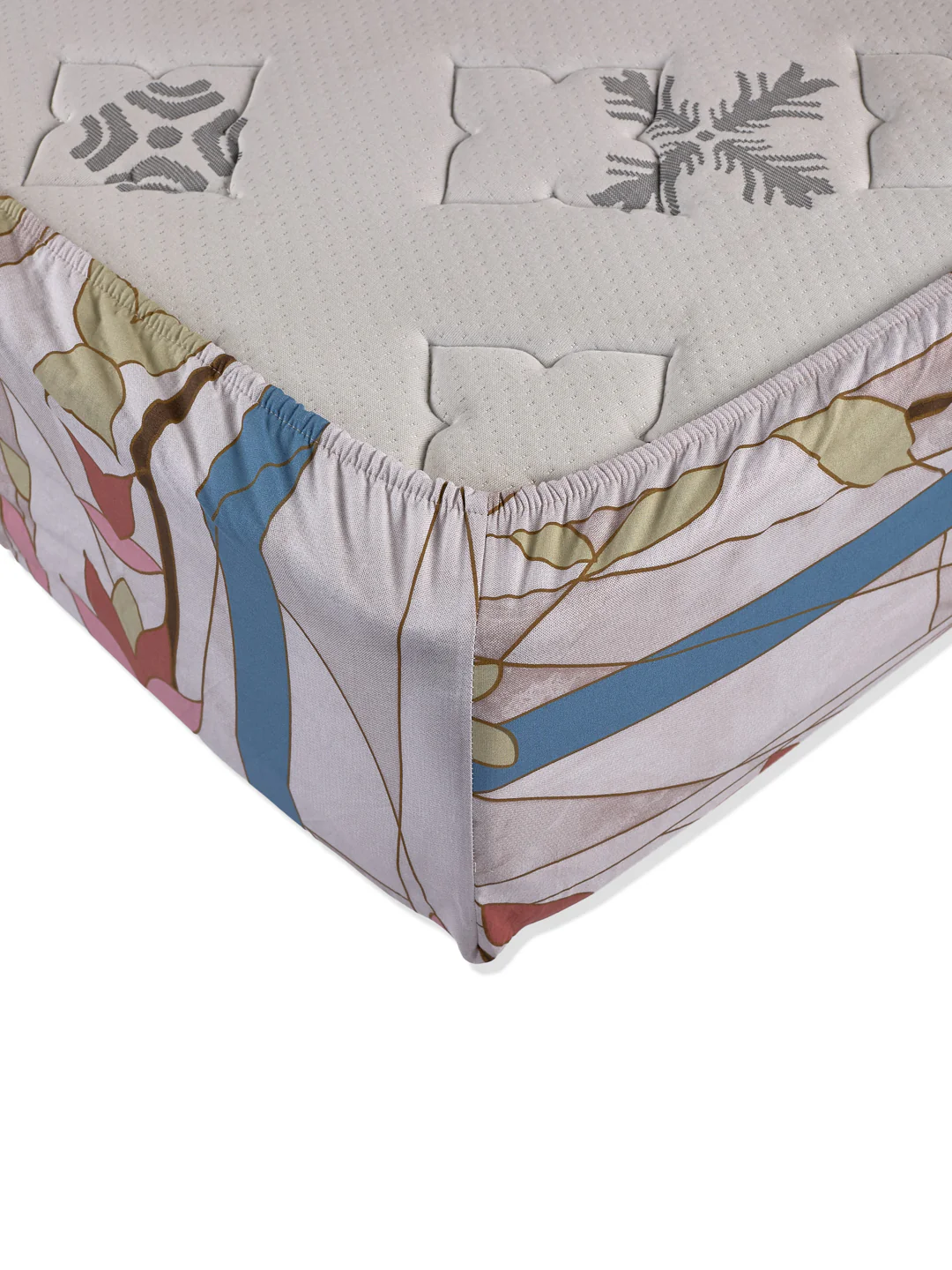 144 TC Pure Cotton King Size Bedsheet with 2 Pillow Covers Prestige Collection - Image 9
