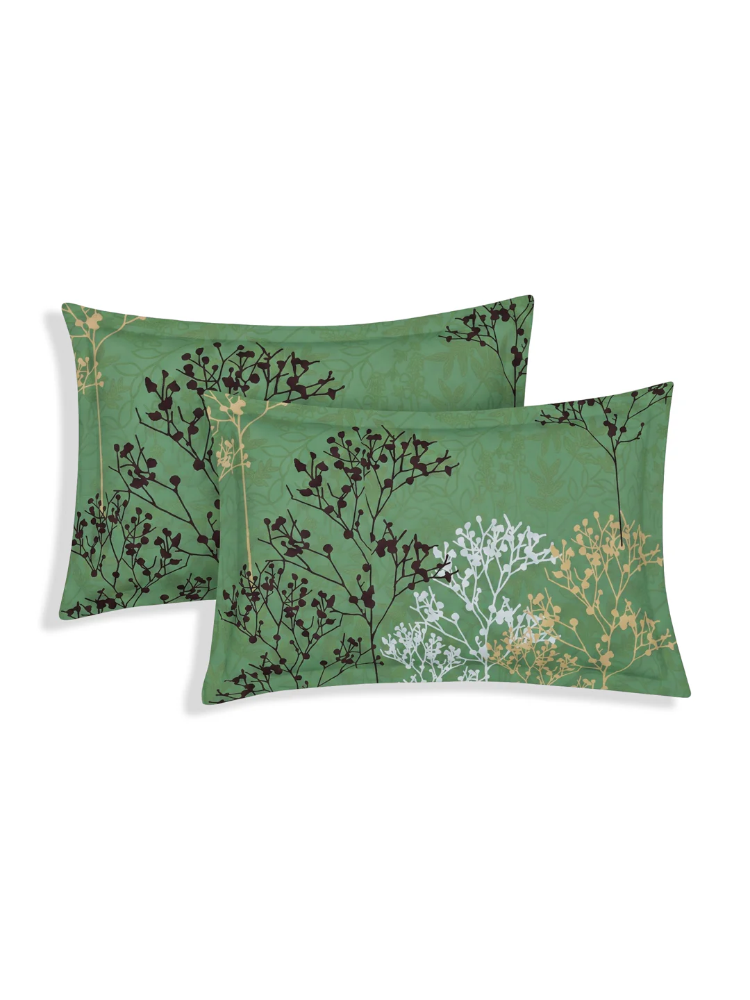 144 TC Pure Cotton King Size Bedsheet with 2 Pillow Covers Sensations Collection - Image 6