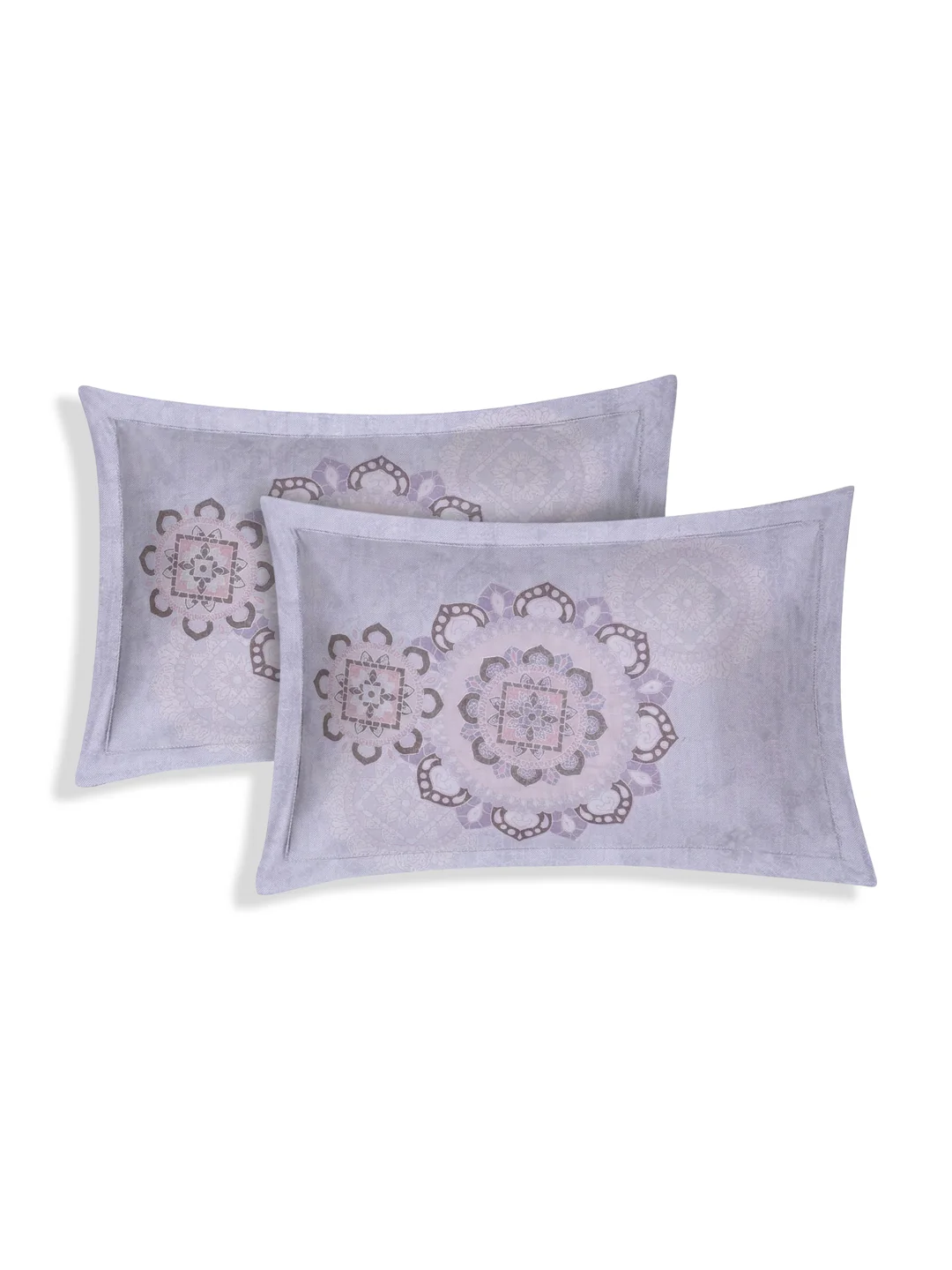 144 TC Pure Cotton King Size Bedsheet with 2 Pillow Covers Sensations Collection - Image 6