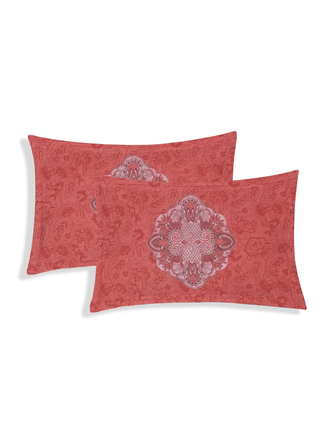 144 TC Pure Cotton King Size Bedsheet with 2 Pillow Covers Sensations Collection - Image 6