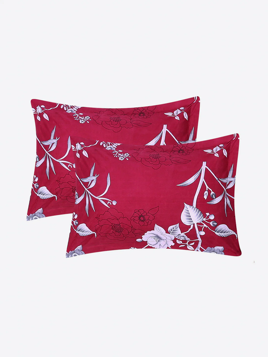 155 GSM Micro Double Bed 1 Bedsheet with 2 Pillow Cover (Clare) - Image 7