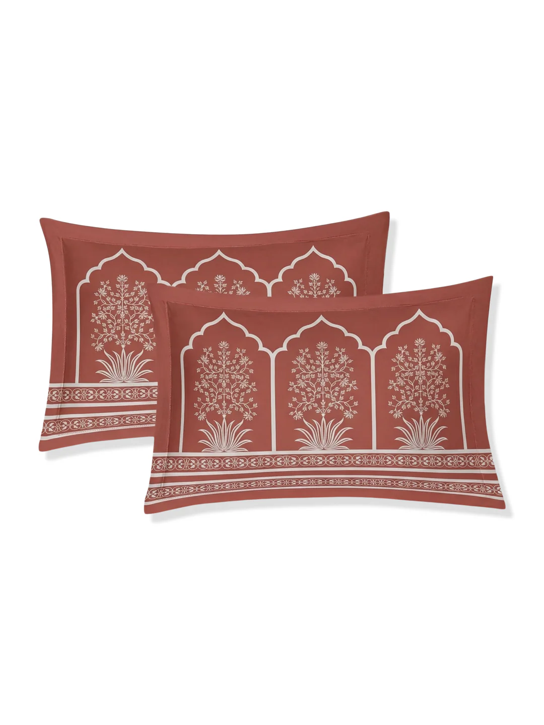 Premium 180 TC Pure Cotton King Size Bedsheet with 2 Pillow Covers Sanganeri Collection - Image 6