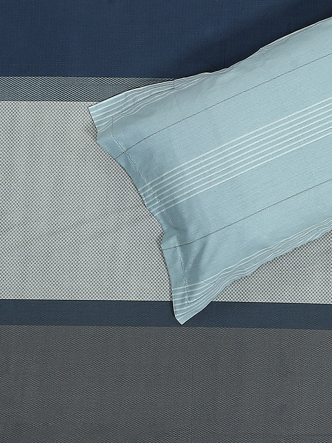 200 TC Cotton Double Bed 1 Bedsheet with 2 Pillow Covers (Ramona) - Image 5