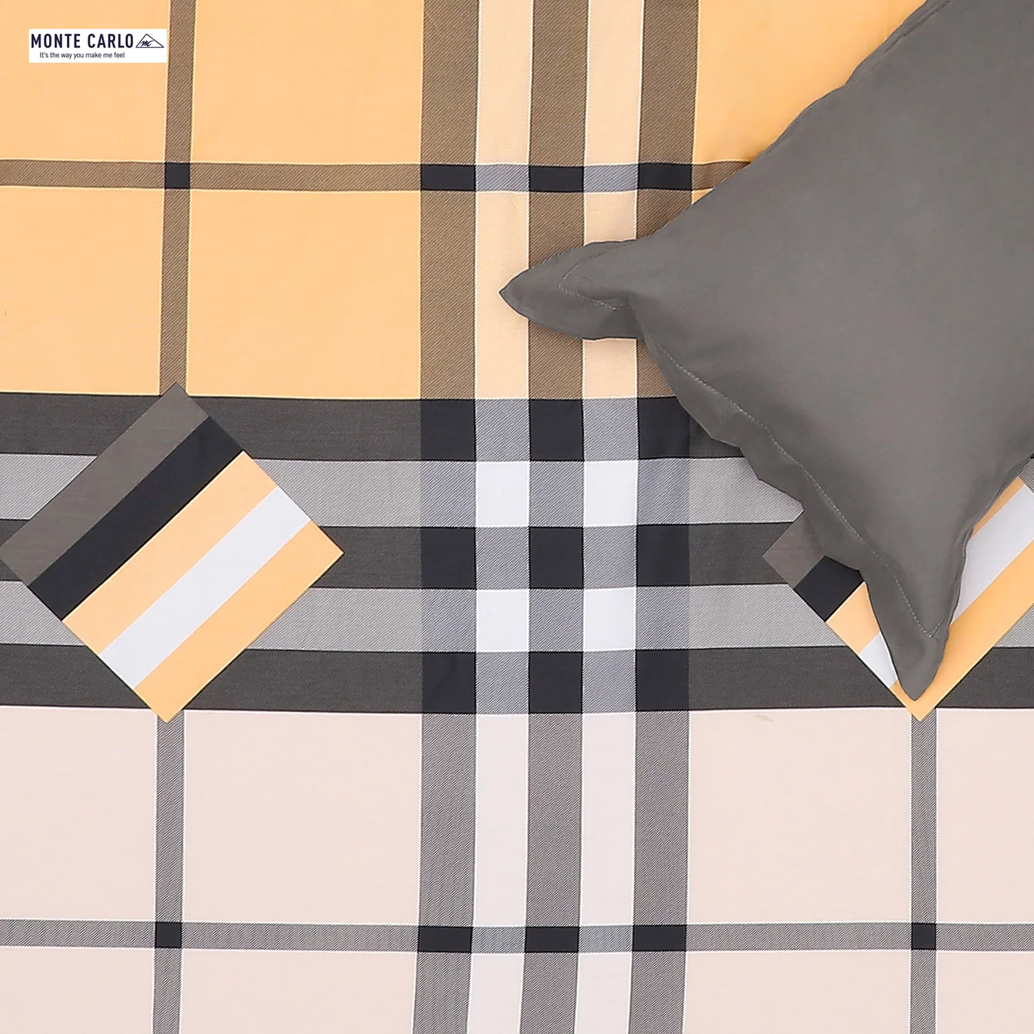 200 TC Cotton Double Bedsheet with 2 Pillow Covers - Image 5