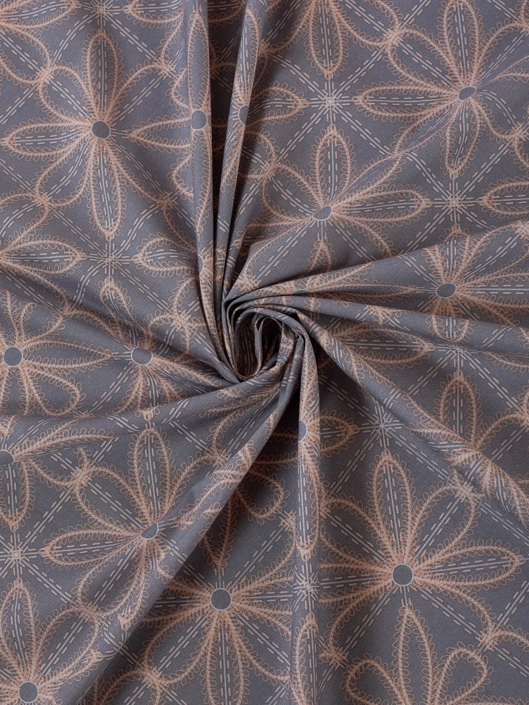 Premium 200 TC Pure Cotton King Size Bedsheet with 2 Pillow Covers Classique Unique Collection - Image 8