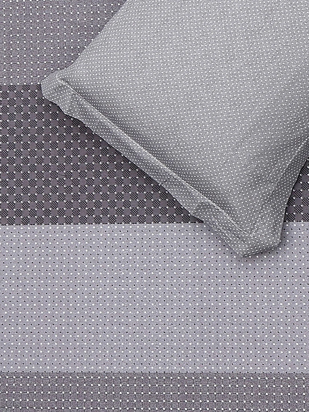 210 TC Cotton Double Bed 1 Bedsheet with 2 Pillow Covers (Ramona) - Image 5