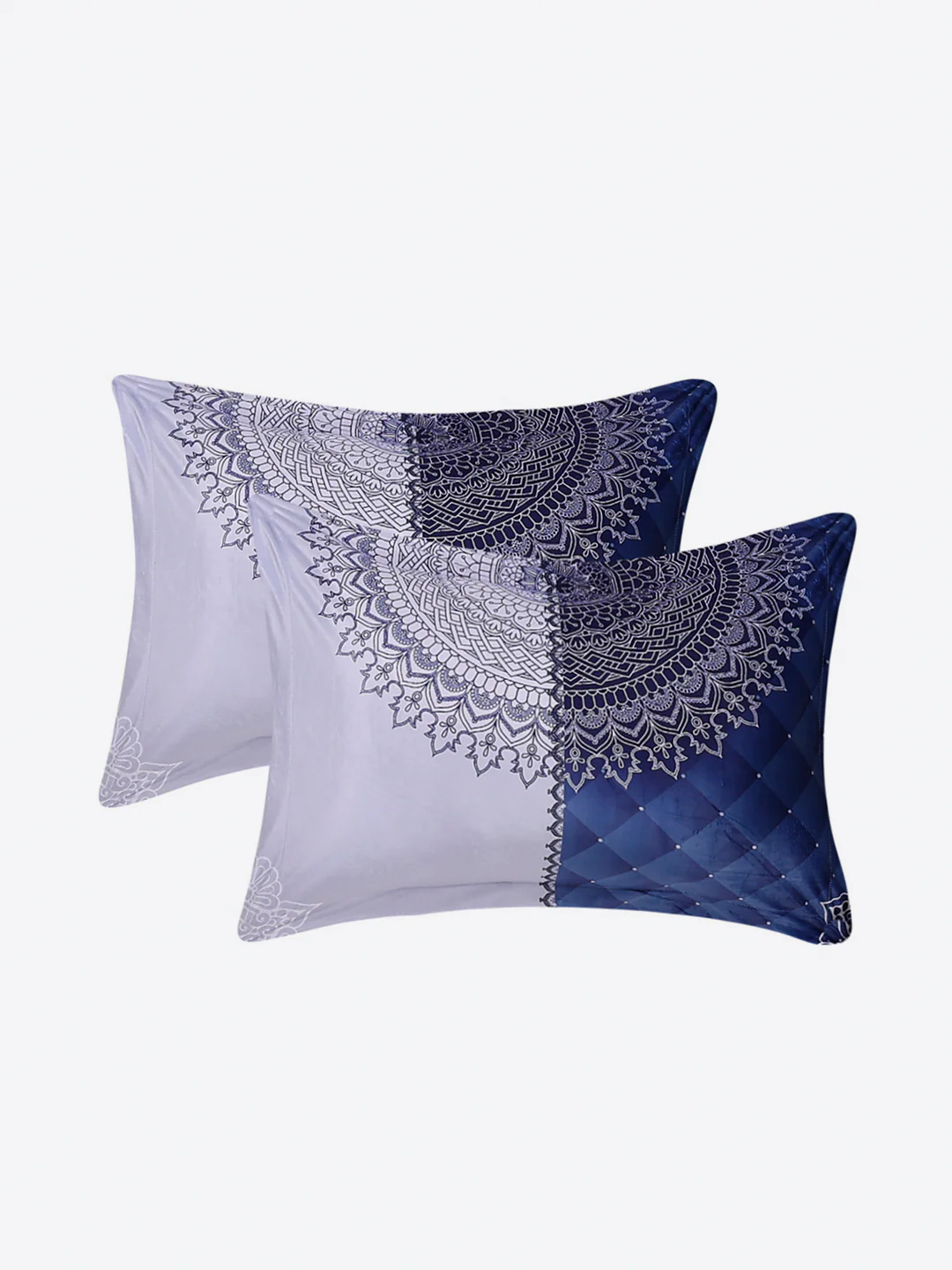 252 GSM Polyester King Bed 1 Bedsheet with 2 Pillow Cover (Urban) - Image 7