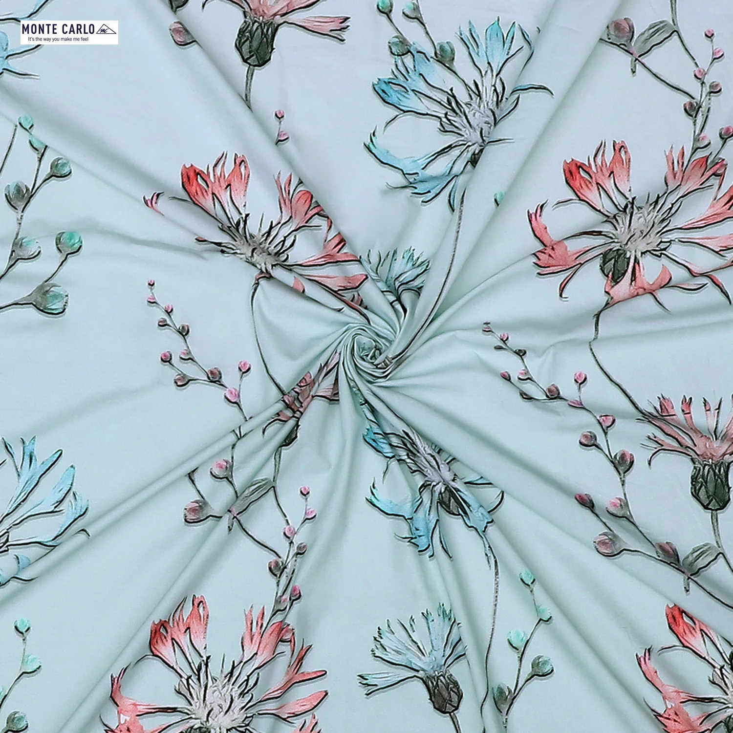 300 TC Cotton Double Bedsheet with 2 Pillow Covers - Image 8