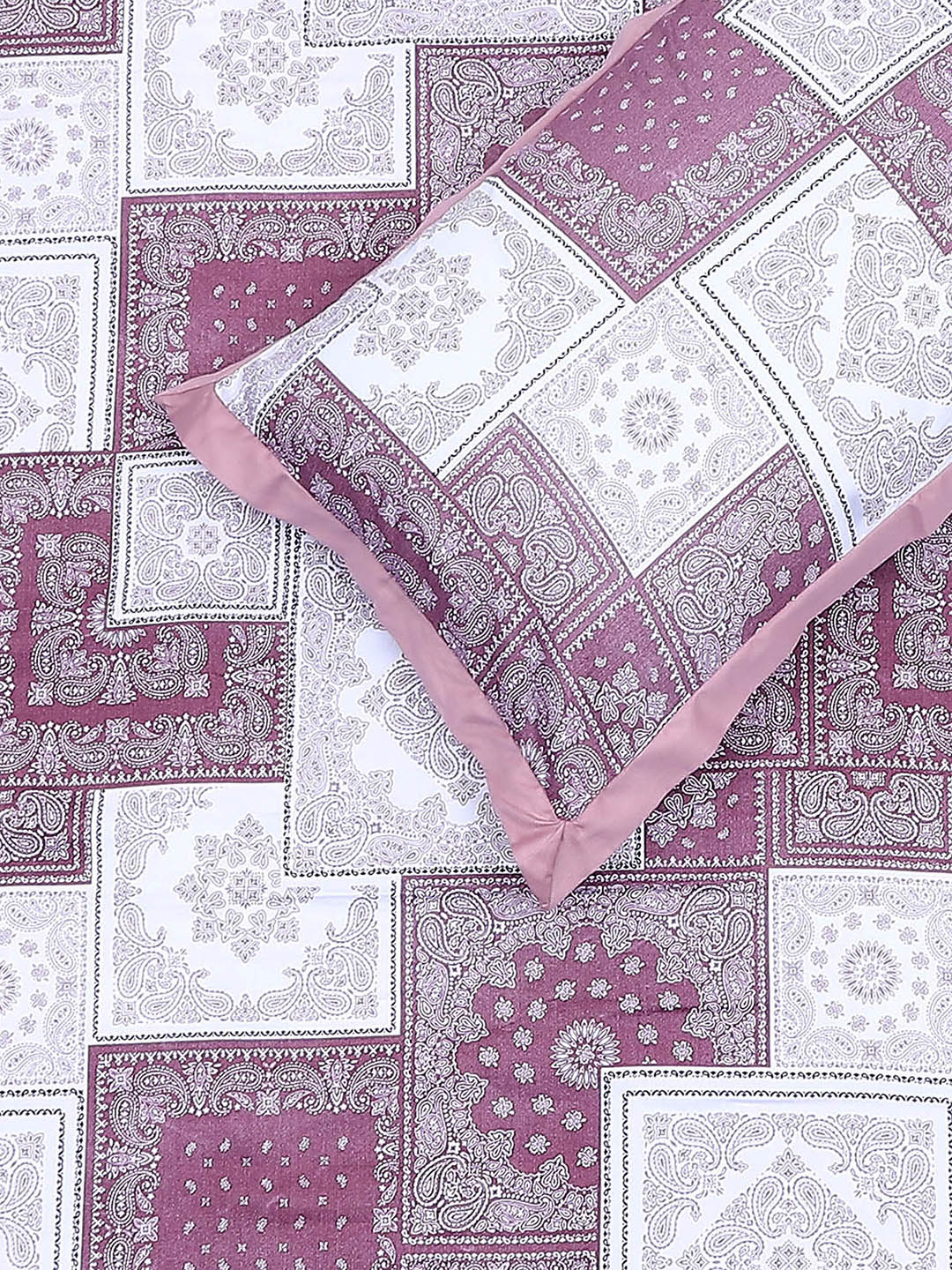 300 TC Cotton King Size Luxury 7 Pc Bedding Set (Heritage) - Image 6