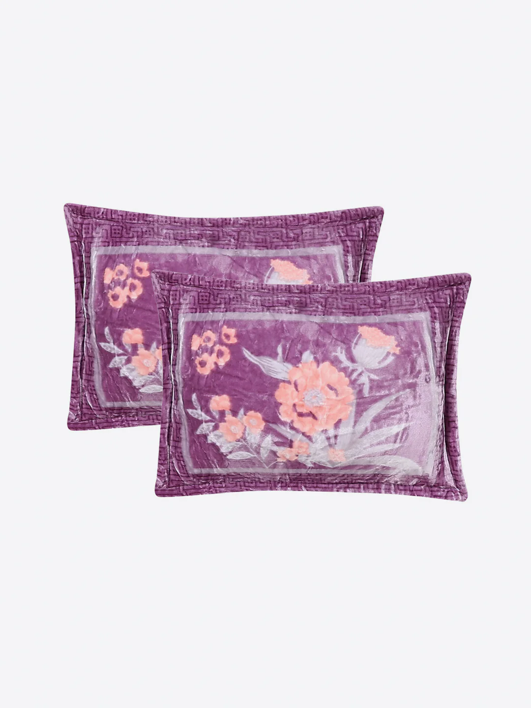 331 GSM Polyester Double Bed 1 Bedsheet with 2 Pillow Cover (Miranda) - Image 7