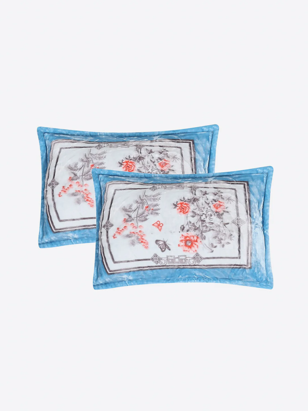 331 GSM Polyester Double Bed 1 Bedsheet with 2 Pillow Cover (Miranda) - Image 7