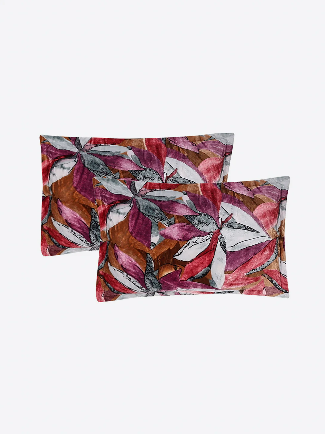 349 GSM Polyester King Bed 1 Bedsheet with 2 Pillow Cover (Carnival) - Image 7