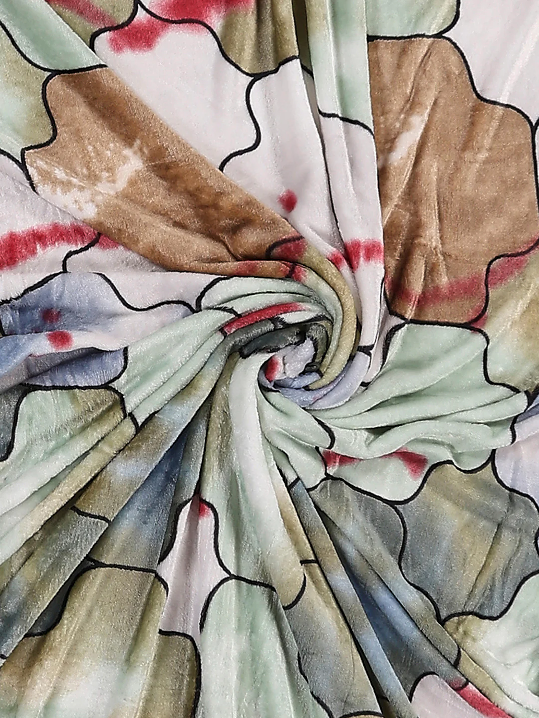 353 GSM Polyester Single Bed 1 Bedsheet with 1 Pillow Cover (Ira) - Image 8