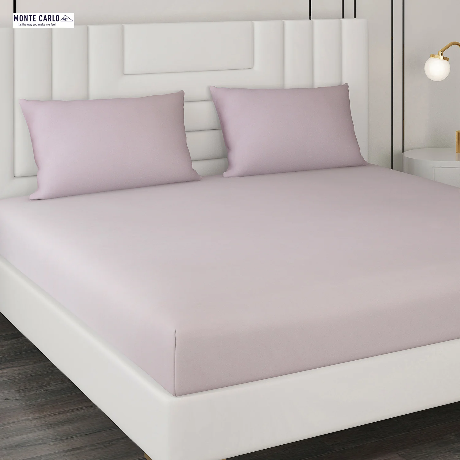 400 TC Cotton Double Bedsheet with 2 Pillow Covers - Image 4
