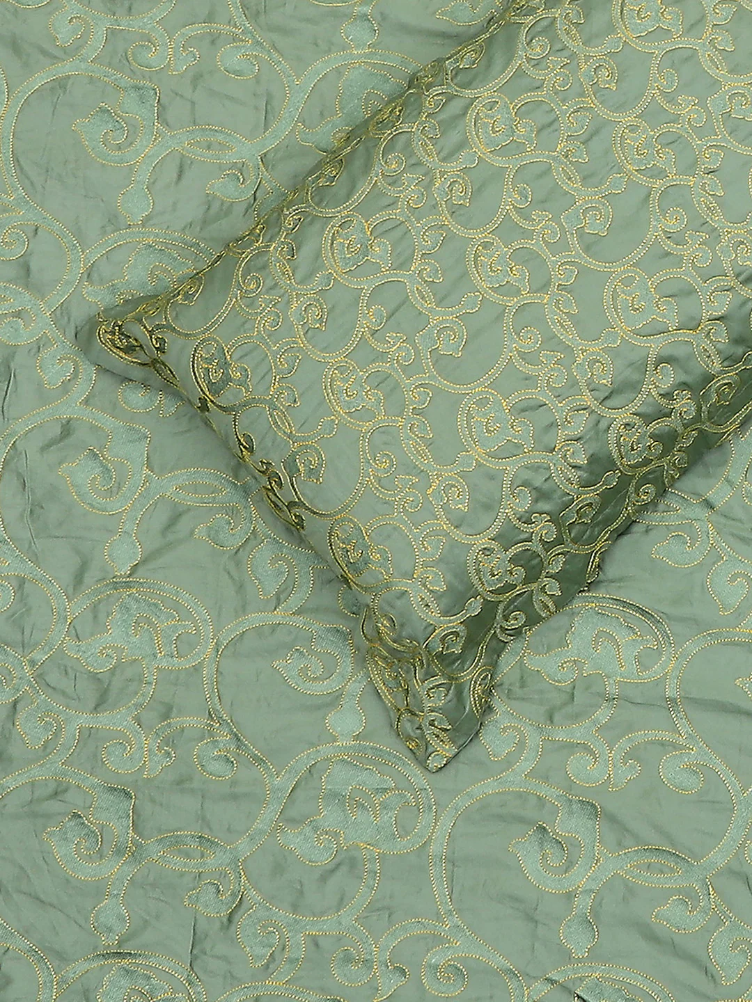 400 TC Cotton King Size Luxury 10 Pc Bedding Set (Matrix) - Image 6