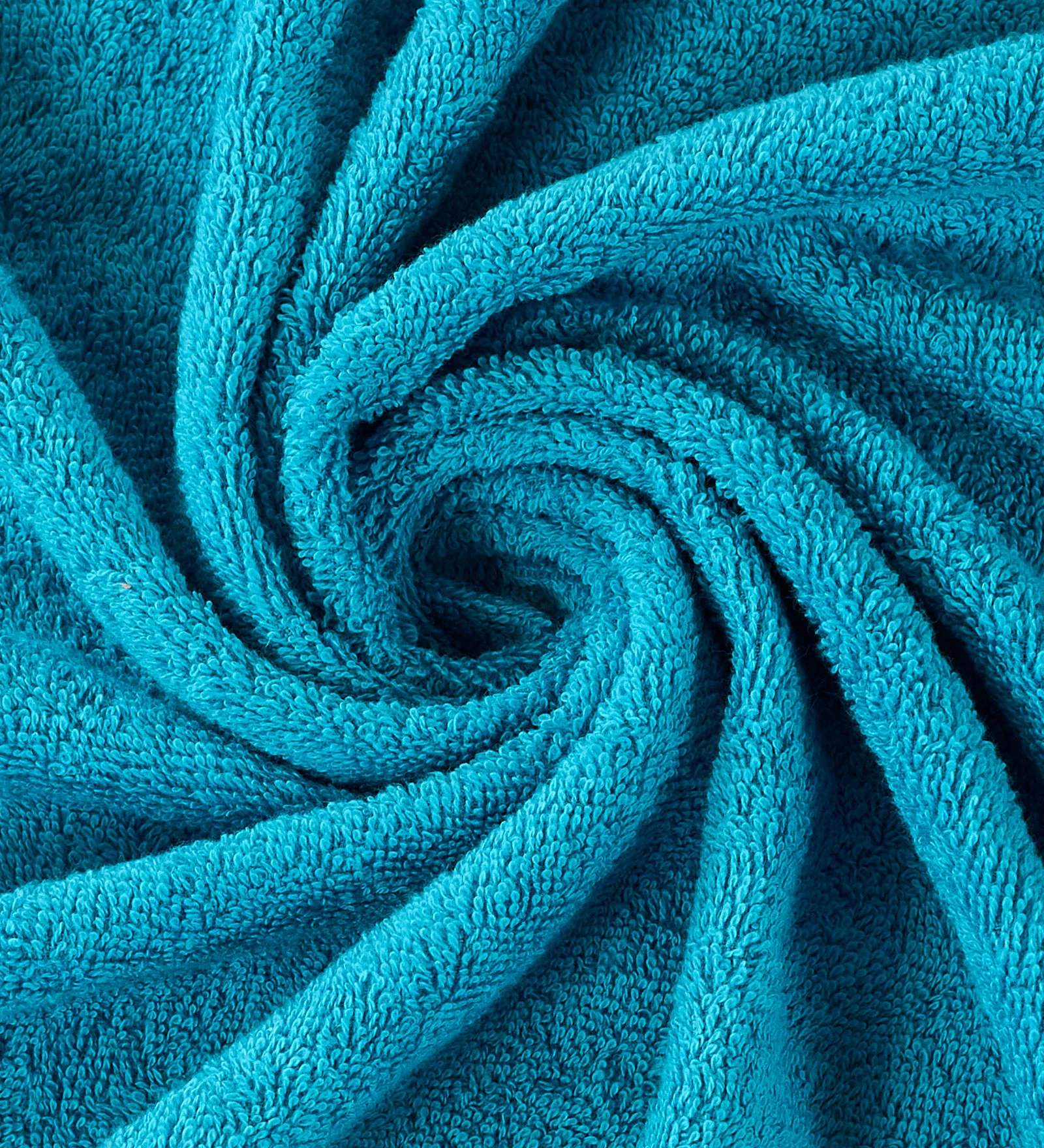 Aqua Blue Pure Cotton Solid 450 GSM Bath Towel 1 Piece (Oasis Collection) - Image 7