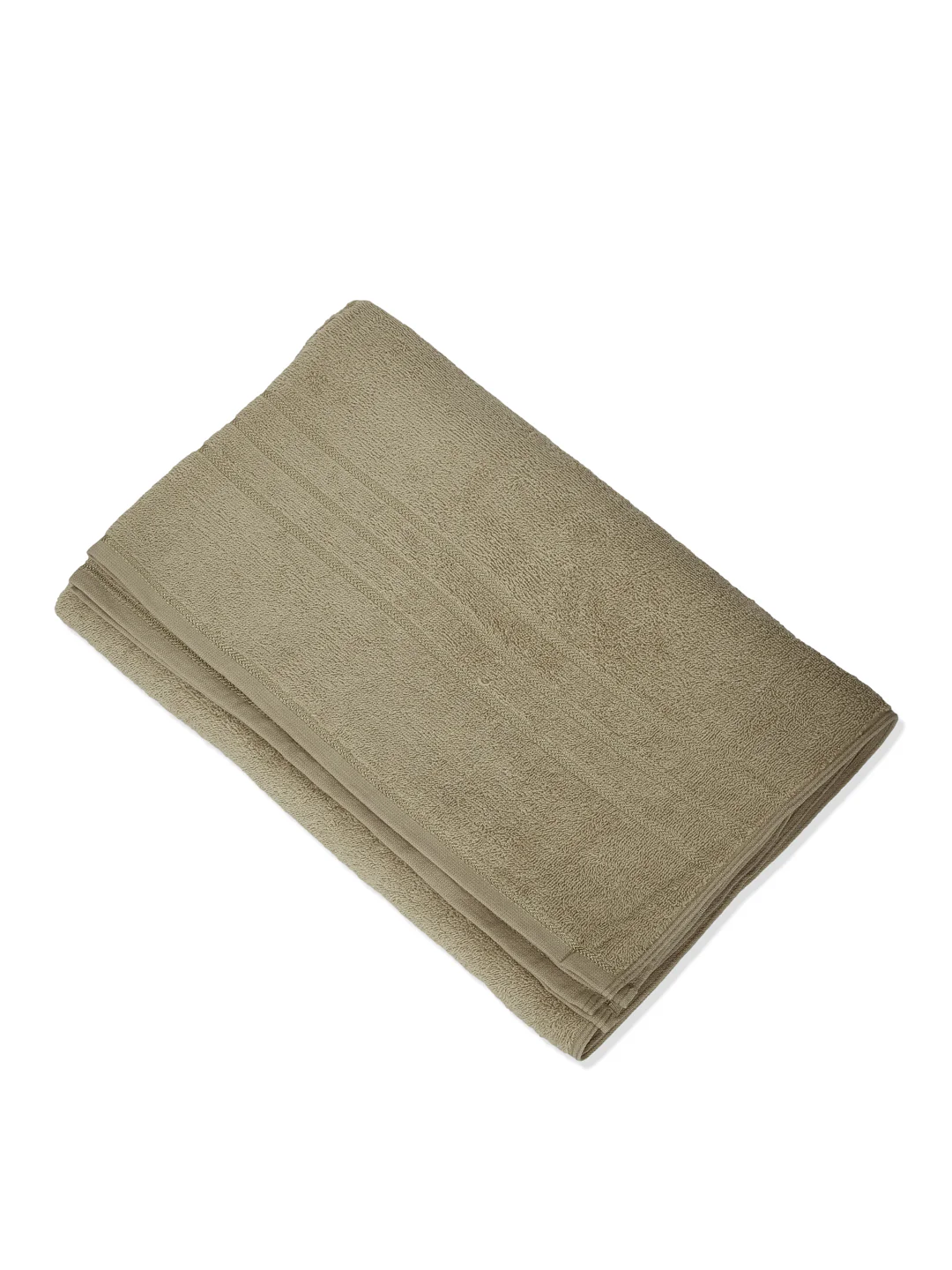 Beige Pure Cotton Solid 340 GSM Car Towel 1 Piece (Soho Collection) - Image 3